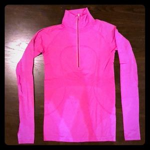 lululemon athletica Pink Long Sleeve Top